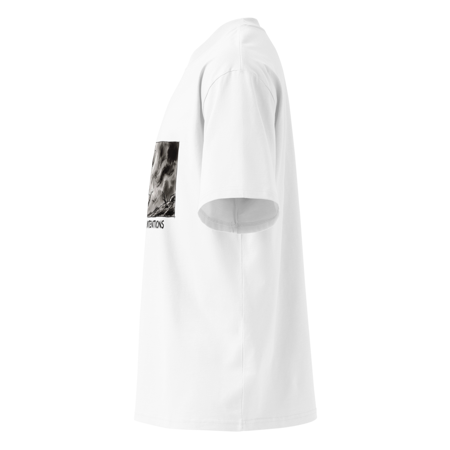 Mens white t-shirt